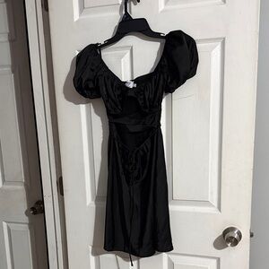 Princess Polly Black Mini Dress